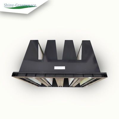 Buen precio F5-H13 Filtro químico Eficiencia media 2-4 meses Vida útil en línea