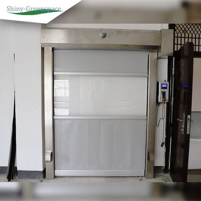 Customizable Electrostatic Rolling Shutter Door for Industrial Workshops