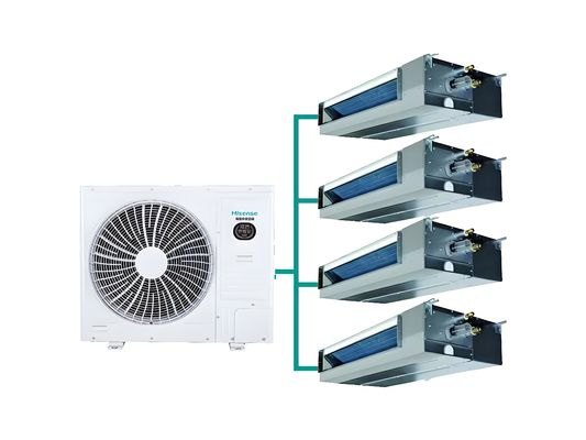 Goede prijs Hisense Split Systeem Centrale Airconditioner R-410A SEER 16 online